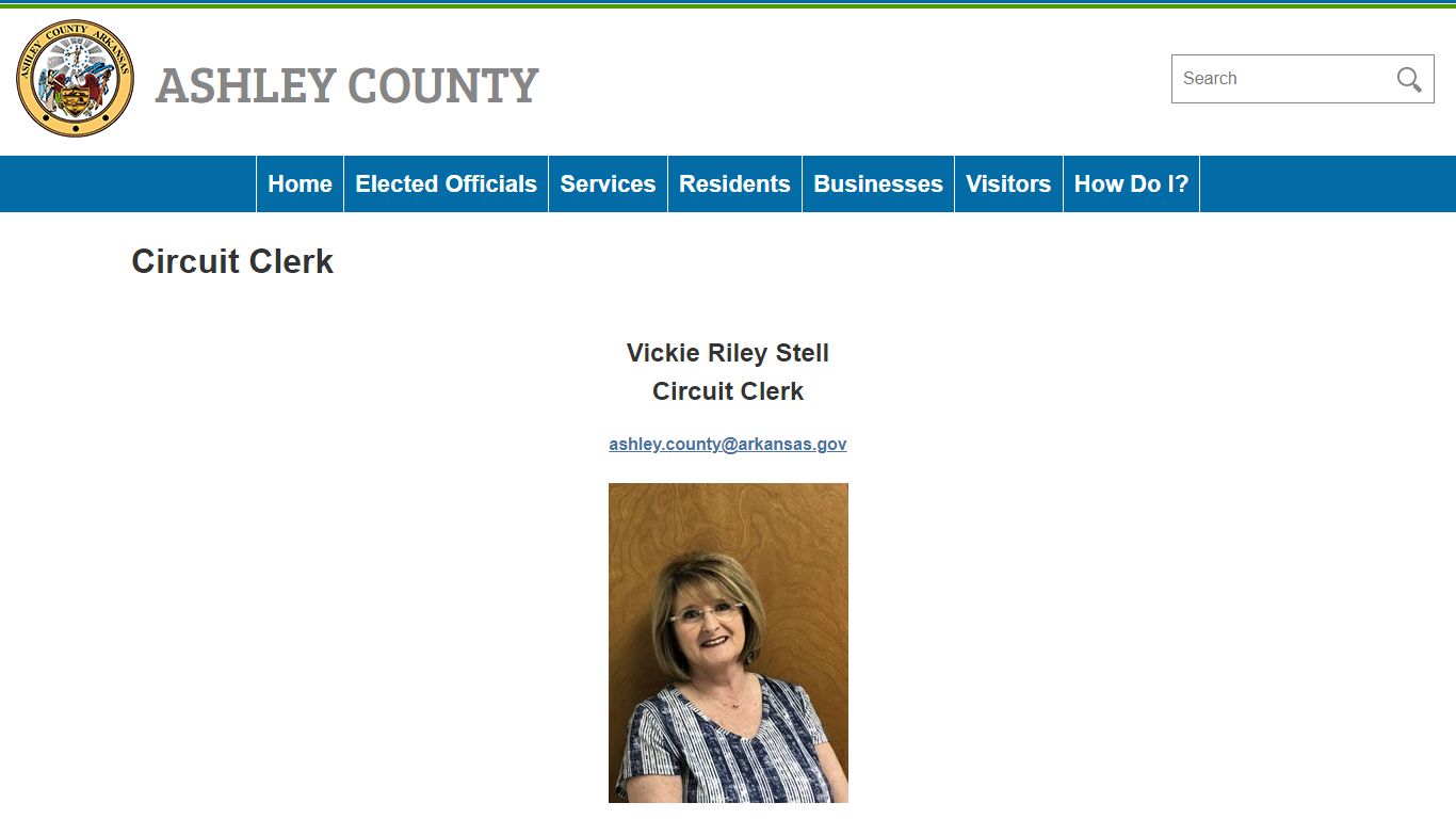 Circuit Clerk | Ashley County